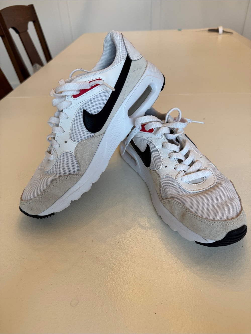 Nike Air Max SC Men's White University Red Phantom Sneakers Size 8.5